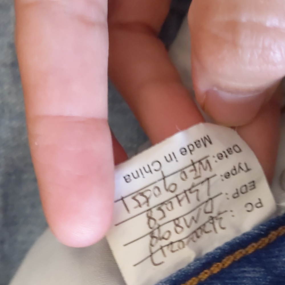 Levi's 501 Paint By Numbers View 2